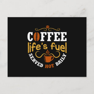 Coffee Life's Fuel Postcard