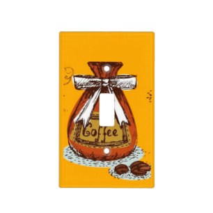 COFFEE LIGHT SWITCH COVER