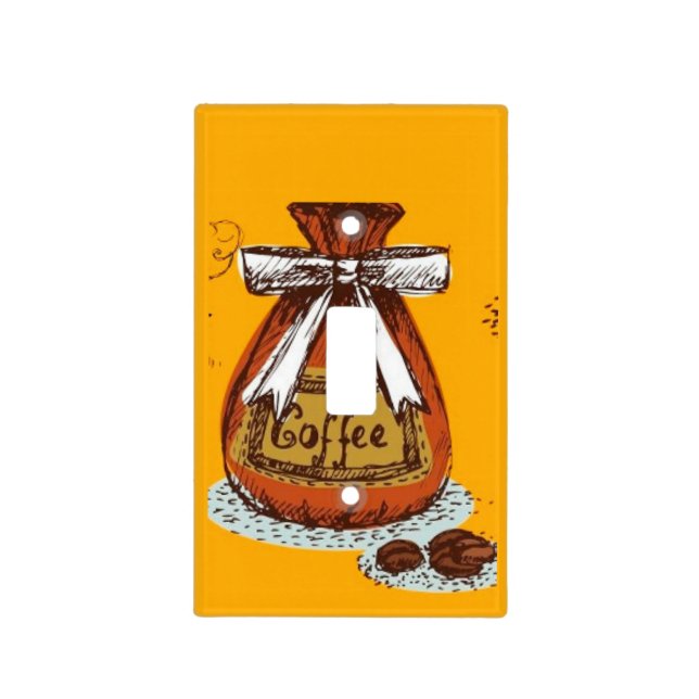 COFFEE LIGHT SWITCH COVER (Front)