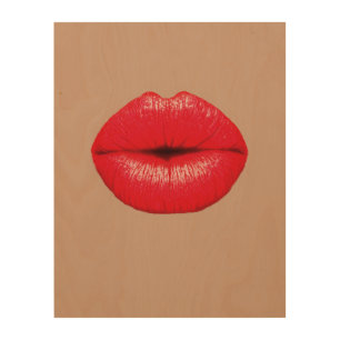 Coffee lips kiss kiss pop art