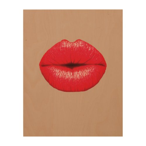 Coffee lips kiss kiss pop art