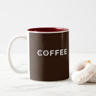 Coffee Logo Woedmark Two-Tone Coffee Mug