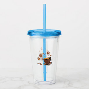 Coffee Love Acrylic Tumbler