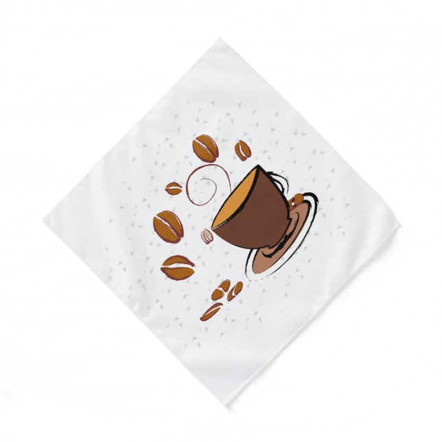 Coffee Love Bandana (Front)