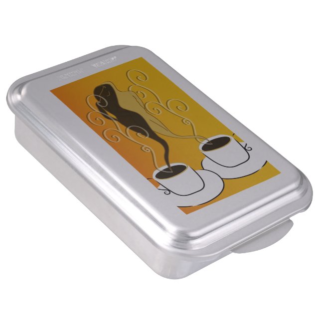 Coffee Love Cake Pan (Side)