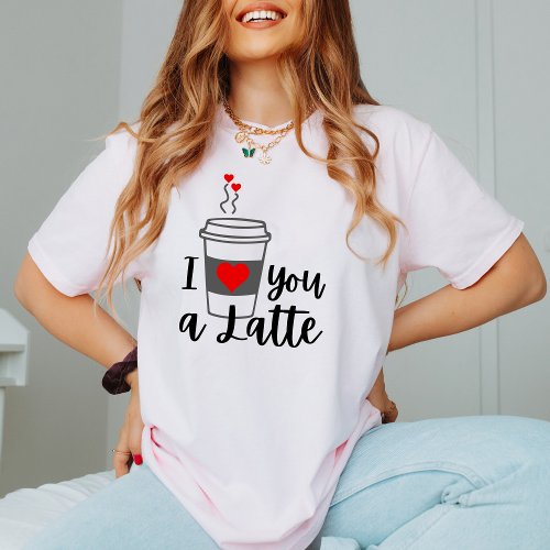 Coffee Love Funny Cute Anti_Valentines Day Gifts T_Shirt