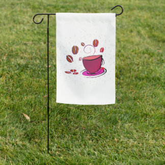 Coffee Love Garden Flag