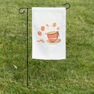 Coffee Love Garden Flag