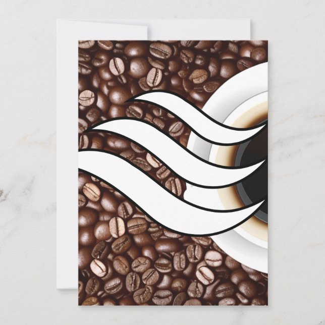 Coffee Love Holiday Card (Front)