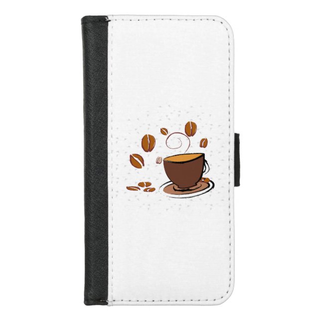 Coffee Love iPhone Wallet Case (Front)