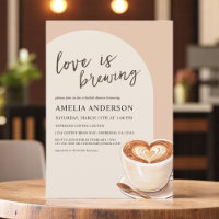 Coffee Love is Brewing Arch Bridal Shower