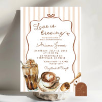 Coffee Love is Brewing Bridal Shower