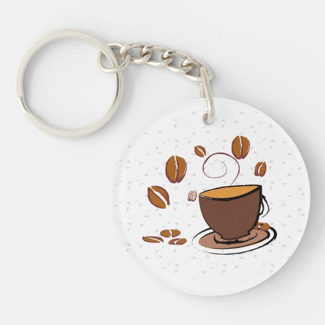 Coffee Love Keychain (Front)