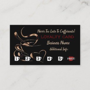 Coffee Love Loyalty Card