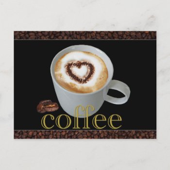 Coffee Love Postcards by DaisyPrint at Zazzle