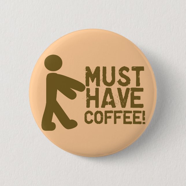 Coffee Lover Button (Front)