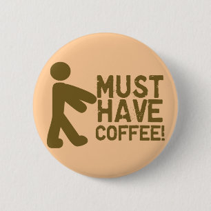 Coffee Lover Button