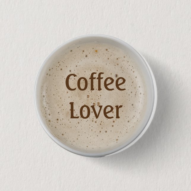 Coffee Lover Button (Front)