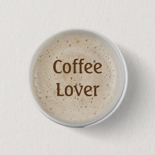 Coffee Lover Button