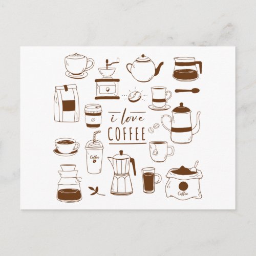 Coffee Lover Card _ Caffeine Addict _Cup _Barista