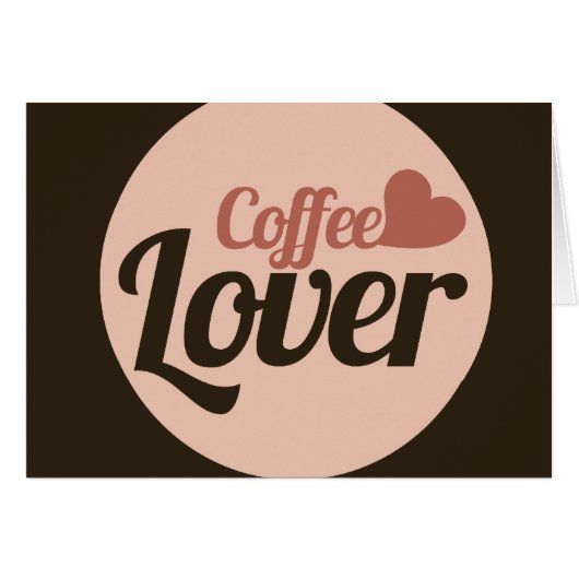 Coffee Lover Cards (Front Horizontal)