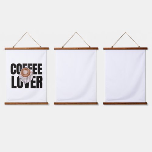 Coffee Lover – Coffee Addict Morning Caffeine Desi Hanging Tapestry