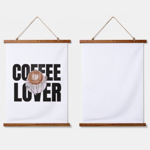 Coffee Lover – Coffee Addict Morning Caffeine Desi Hanging Tapestry