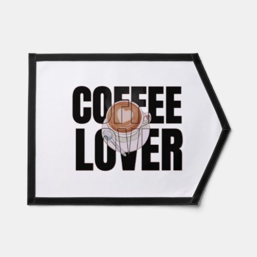 Coffee Lover – Coffee Addict Morning Caffeine Desi Pennant