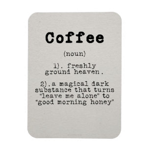 Coffee Lover Coffee Definition Magnet