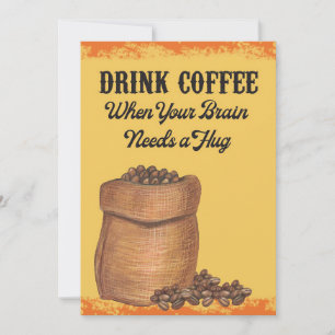 Coffee Lover Coffee In The Morning Invitation