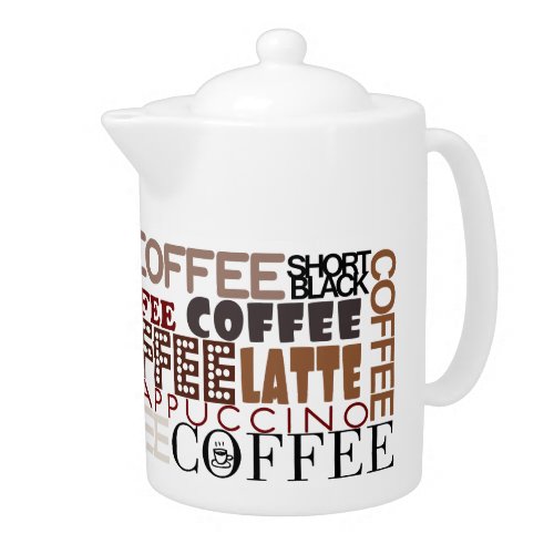 COFFEE LOVER Coffee Pot Teapot