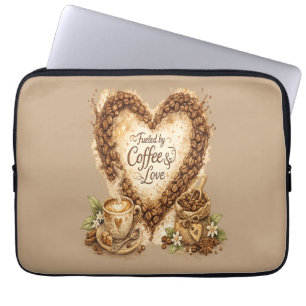 Coffee lover Cozy Vintage Laptop Sleeve