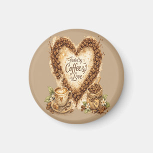 Coffee lover Cozy Vintage Magnet