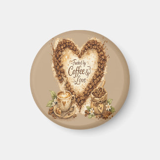 Coffee lover Cozy Vintage Magnet