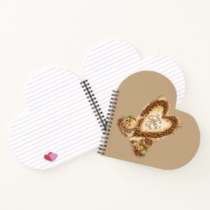 Coffee lover Cozy Vintage Notebook