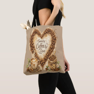 Coffee lover Cozy Vintage Tote Bag