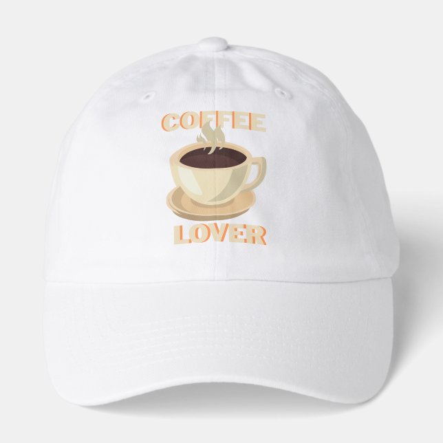 Coffee Lover – Cute & Cozy for Caffeine Fans Hat (Front)