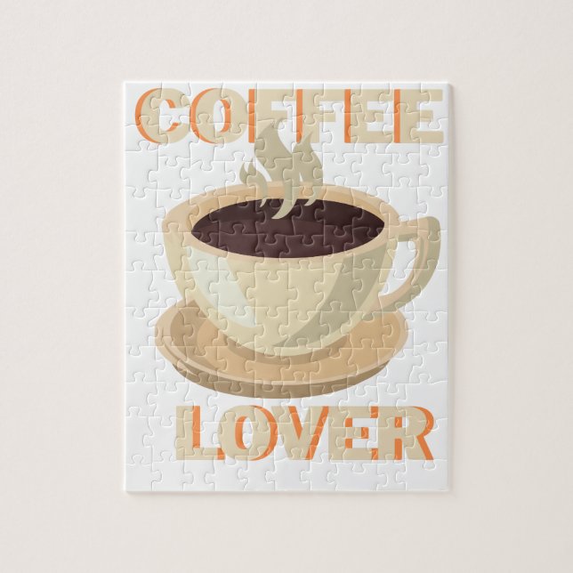 Coffee Lover – Cute & Cozy for Caffeine Fans Jigsaw Puzzle (Vertical)