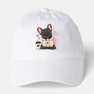 Coffee Lover Design, Cute Puppy Gift Hat