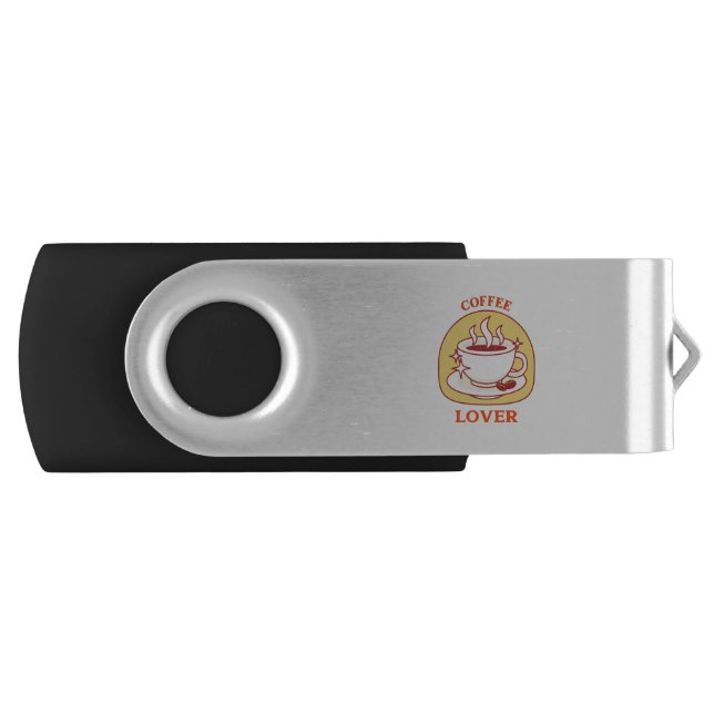 Coffee Lover Flash Drive (Front)