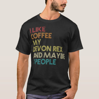 Coffee Lover Funny Quote Vintage Retro T-Shirt