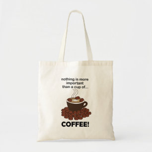 Coffee Lover Funny Tote Bag