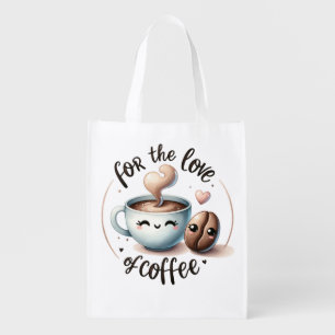 Coffee Lover Grocery Bag