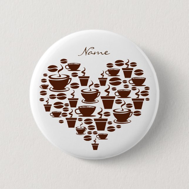 Coffee Lover Heart Thunder_Cove Button (Front)