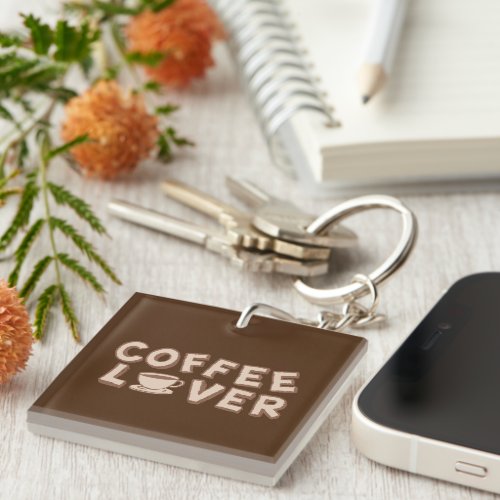 Coffee Lover Keychain