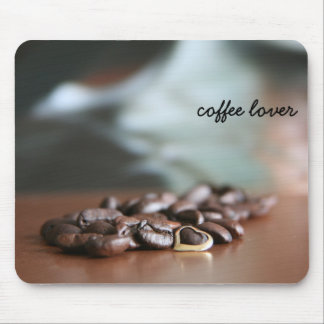 Coffee lover mouse pad
