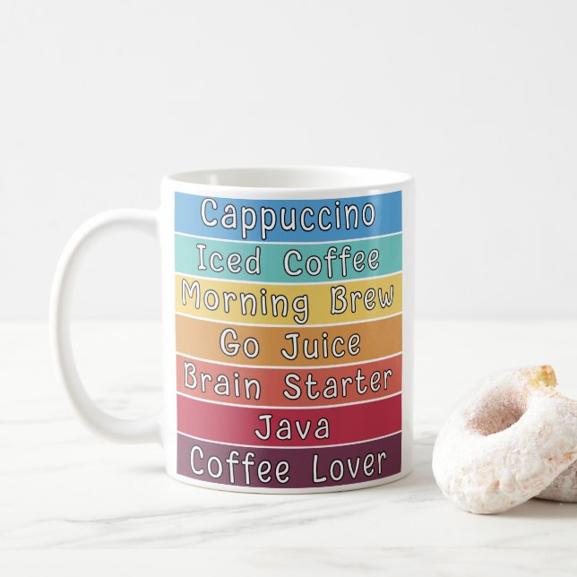 Coffee Lover Mug (With Donut)