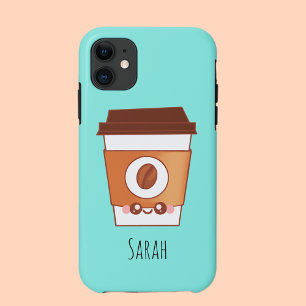 Coffee Lover Paper Cup Unique iPhone 11 Case