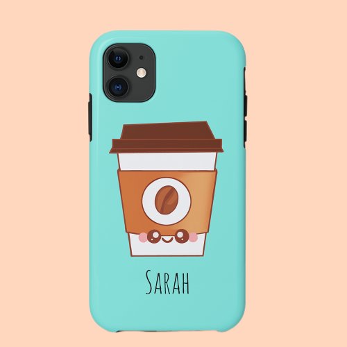 Coffee Lover Paper Cup Unique  iPhone 11 Case