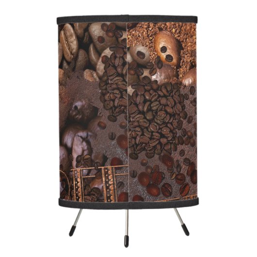 Coffee Lover Patterned Lamp (Back)